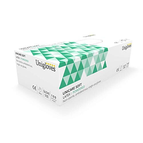 Unigloves Unicare Latex GS0021 Single Use Gloves - Multipurpose ...
