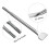HPMAISON SDS Plus Chisel Set, 4-Piece SDS Plus Hammer Chisel Set, with Tile Chisel - Stone and Concrete Chisel Set - Packed in a Practical Rotating 3