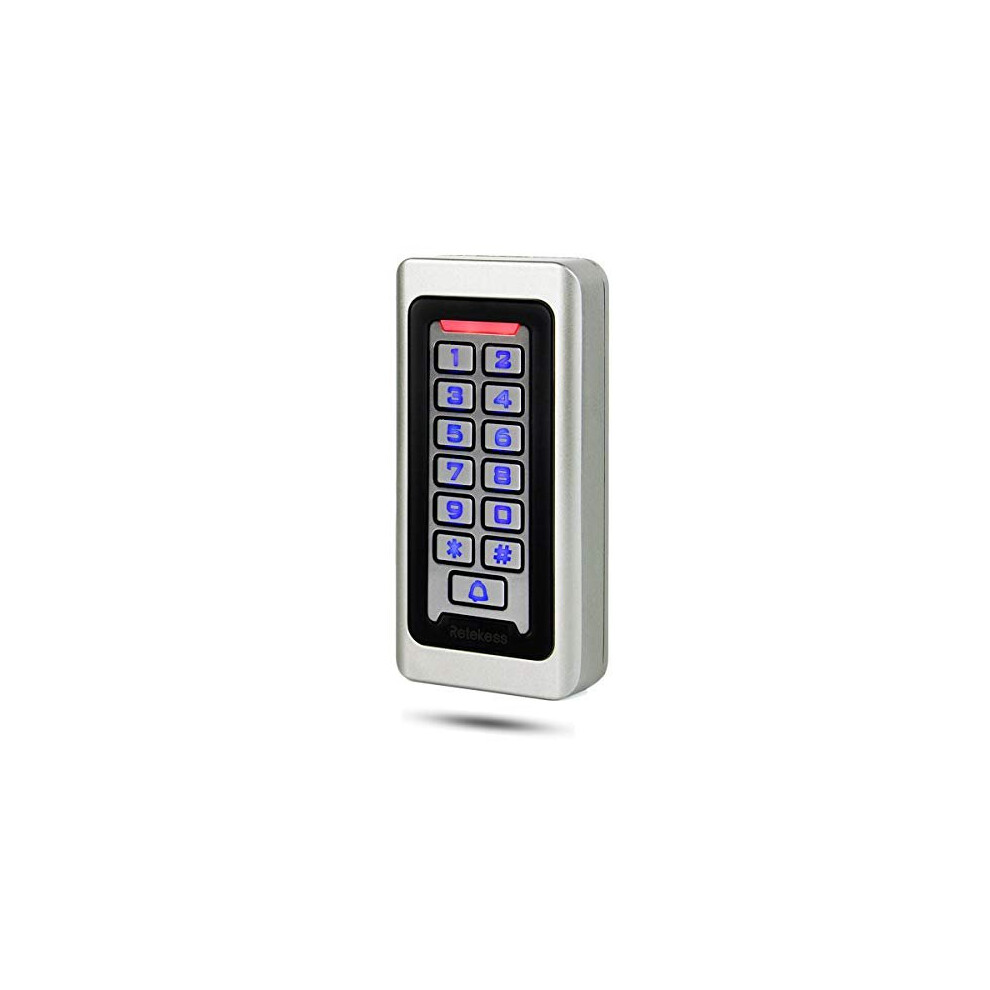 Retekess T-Ac03 Access Control Keypad Waterproof, Digital Keypad Metal Ip68 Rfid 125Khz 2000 Users Wiegand 26 Backlight Rainproof Apartment Company 714559065068