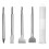 HPMAISON SDS Plus Chisel Set, 4-Piece SDS Plus Hammer Chisel Set, with Tile Chisel - Stone and Concrete Chisel Set - Packed in a Practical Rotating 1