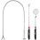 NoCry Pick-up Tool Set - Includes Telescoping Inspection Mirror , Flexible Claw Grabber and Extendable Magnet Pick-up Tool 1