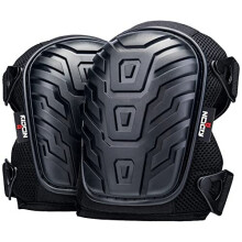 NoCry Professional Knee Pads for Work, with Heavy Duty Foam Padding and Comfortable Gel Cushion, Strong Double Straps and Adjustable Easy-Fix Clips,