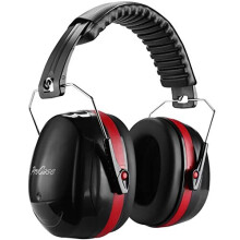 ProCase Ear Defenders Adult, 34db Noise Cancelling Headphones Autism Ear Protectors Foldable Hearing Protection Safety Ear Muffs for Alpine