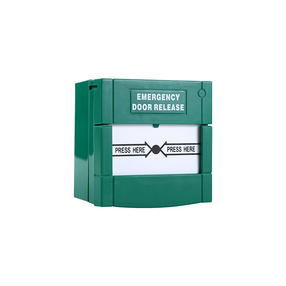 Uhppote Resettable Break Glass Fire Emergency Exit Release Button For Exit Door 616010525718