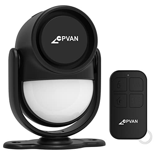 CPVAN Indoor Motion Sensor Alarm with Siren, Wireless Infrared DIY