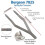 Bergeon 7825 Spring Bar Tweezer Lug Removal Fitting Tool 2