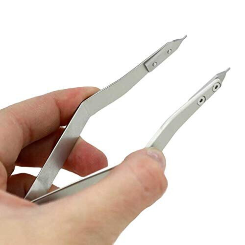 Bergeon 7825 Spring Bar Tweezer Lug Removal Fitting Tool 2