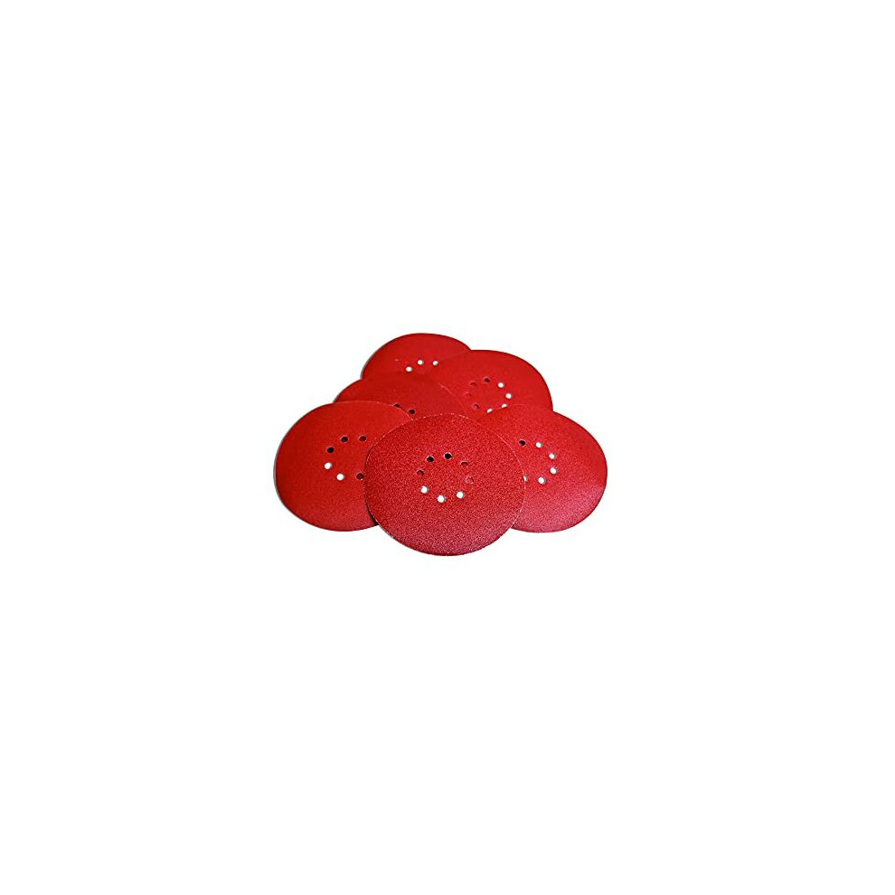 Evolution Power Tools 078-0091 Sanding Discs - 120 Grit Pack (6 Set), 0.03 Cm*22.5 Cm*22.5 Cm 849713069122