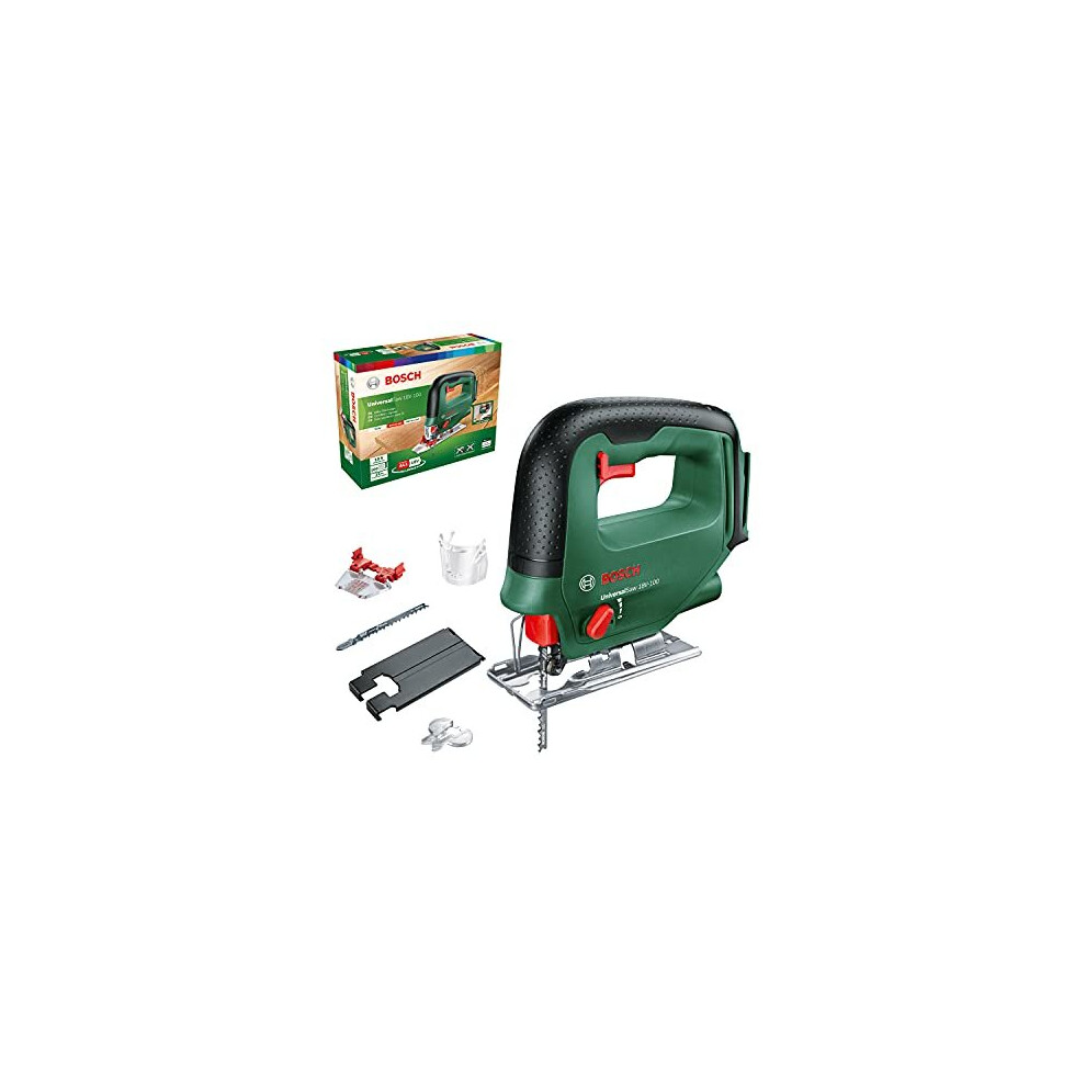 Bosch Cordless Jigsaw Universalsaw 18V-100 (Without Battery, 18 Volt System, In Carton Packaging)