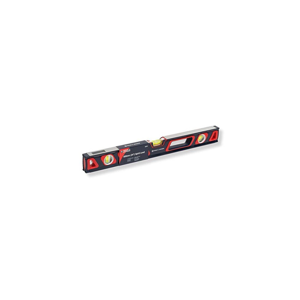 Spear & Jackson SL600 Spirit Level, Blue and Red, 600 mm (24 Inch)