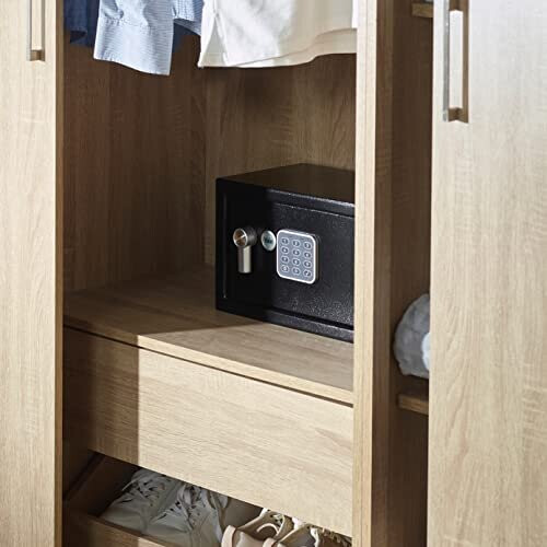 Yale Yale YSV/200/DB2 Freestanding safe 8.6 l Steel Black 2