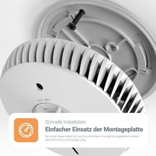 Fireangel Fire Angel FA6215-INT Heat Detector, White 2