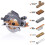 Evolution Power Tools R185CCS Multi-Material Circular Saw, 1600 W, 110 V-Site Use(3-pin round Industrial Plug) 3