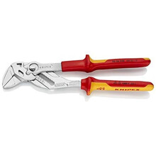 KNIPEX Pliers Wrench pliers and a wrench in a single tool 1000V-insulated (250 mm) 86 06 250