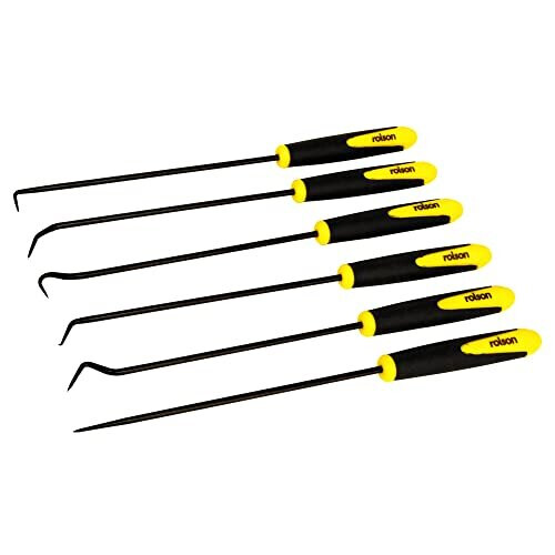 Rolson Rolson 59131 6 pc Long Reach Pick & Hook Set