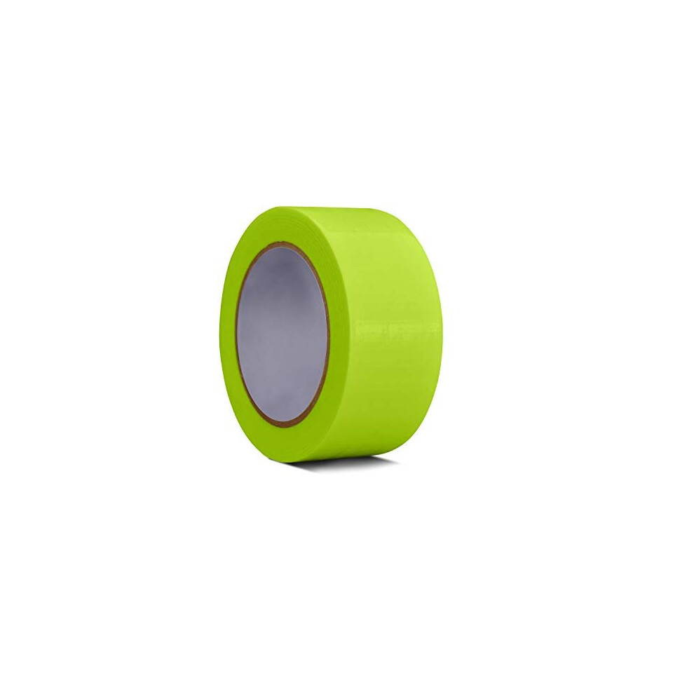 Hi Viz Cloth Tape For Safety Fluorescent Waterproof Reflective Tape Self Adhesive Sports Tape, Luminous Glow Security Tape 20M X 50Mm Roll 5060514902462