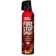 Spear and Jackson - 750g Fire Stop Spray - 10 in 1 fire extinguisher - Non-toxic, and stain-resistant, (SJ6667)