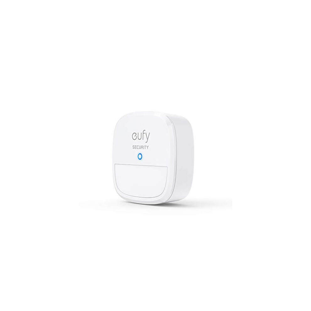 Motion Sensor, eufy Security Home Alarm System Motion Sensor, 100? Coverage, 30 ft Detection Range, 2-Year Battery Life, Adjustable Sensitivity