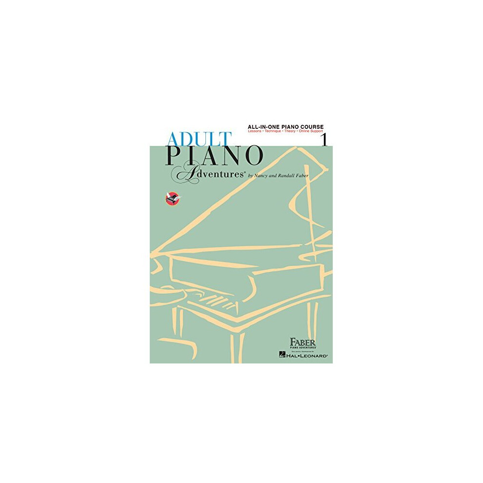 Faber Piano Adventures: Adult Piano Adventures All-in-One Lesson Book 1: Spiral Bound