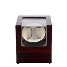 Automatic Watch Winder Box, Watch Winder Wooden for 2 Watches, Automatic Watch Storage Box, 2 Modes Portable Classic
