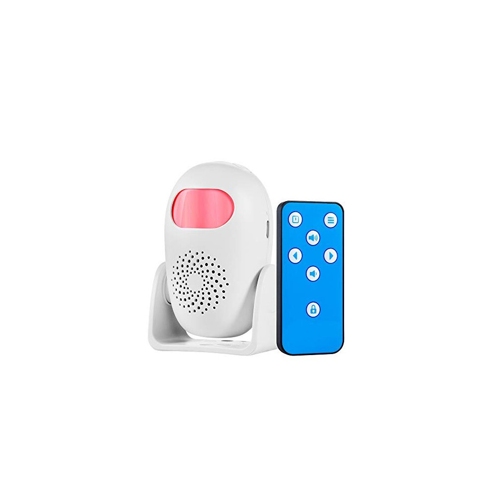 Motion Sensor Alarm With Remote Control Wireless Infrared Home Burglar Security System Pir Indoor Motion Detector For Garage/Shed/Home Security 782337083757