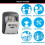 Master Lock MASTER LOCK Key Safe [Medium size] [Wall mounted] [Outdoor] [Exist in 2 colors] - 5401EURD - Key Lock Box 4