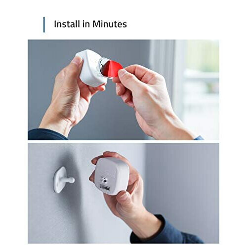 Eufy Motion Sensor, eufy Security Home Alarm System Motion Sensor, 100? Coverage, 30 ft Detection Range, 2-Year Battery Life, Adjustable Sensitivity 2