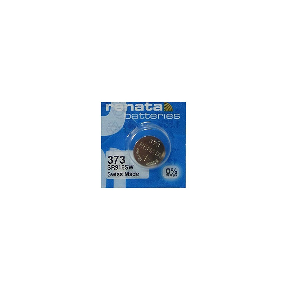 Renata Mercury Free Watch Battery 373 (SR916SW)