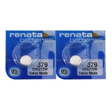 1 X Renata 379 Mercury Free 1.55 Volt Watch Battery Replaces SR521SW