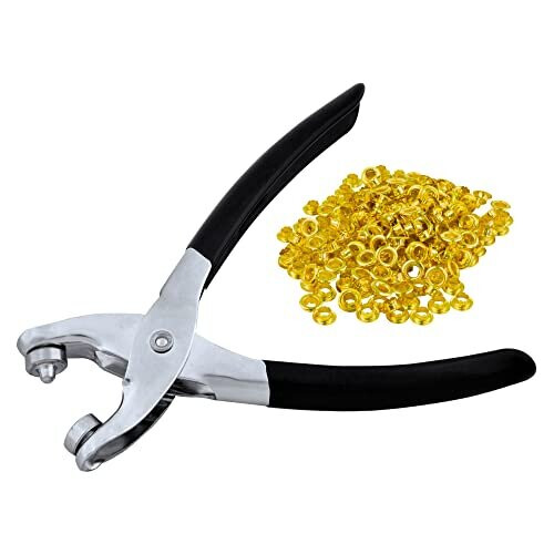 Rolson Rolson 20844 Eyelet Pliers with 100 pc Eyelets