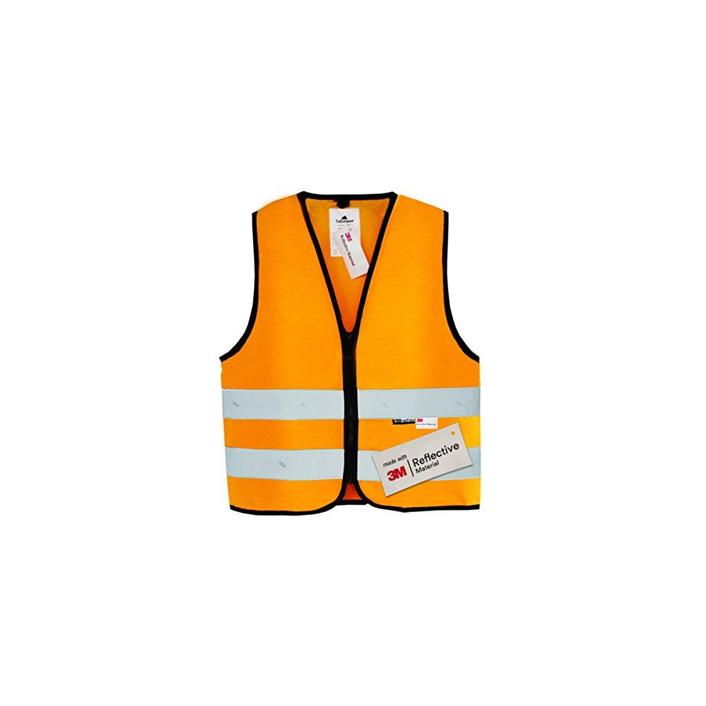 Salzmann 3M Children's Safety Vest - High Visibility Vest For Children - Made With 3M Reflective Material 5060515860716