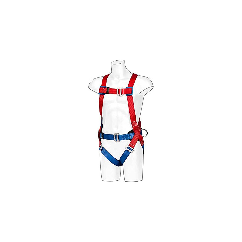Portwest Fp14 Red 2 Point Comfort Harness With D-Rings Adjustable Fit 790295616979