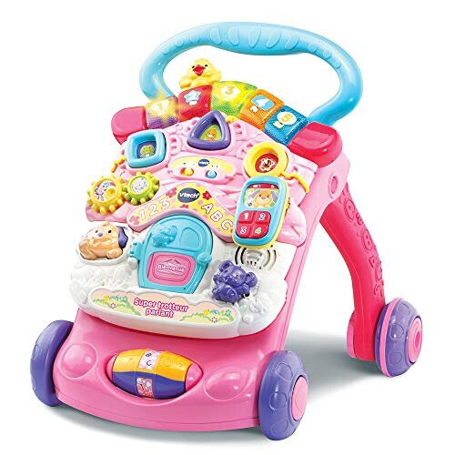 VTech VTech 2 in 1 Super Loopwagen - Roze