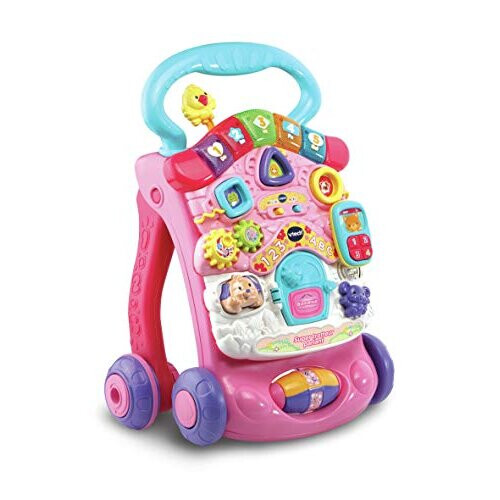VTech VTech 2 in 1 Super Loopwagen - Roze 1
