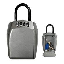 MASTER LOCK Portable Key Safe [Reinforced Security] [Weatherproof - Outdoor]- 5414EURD - Key Lock Box with shackle