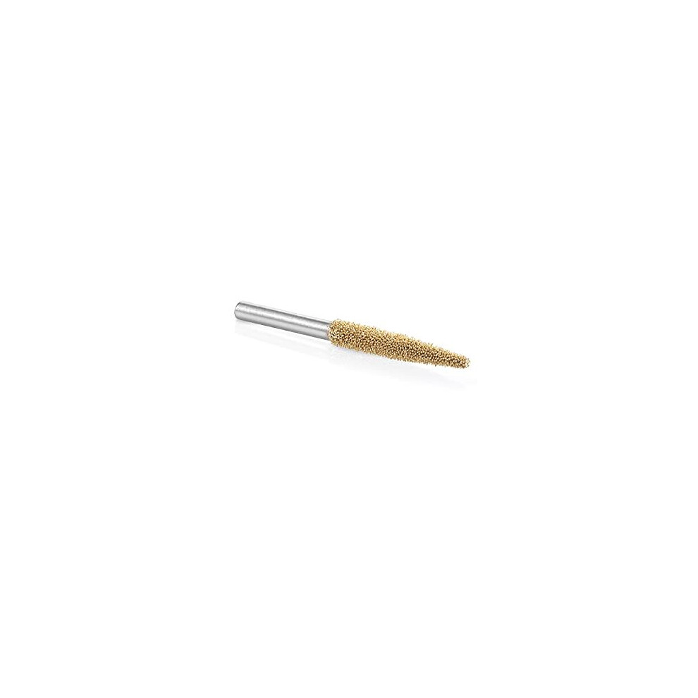Kutzall Original Taper Rotary Burr, 1?8" Shaft, Fine -Woodworking Attachment for Dremel, Foredom, DeWalt, Milwaukee. Abrasive Tungsten Carbide, 1?8