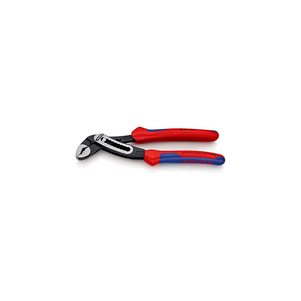 KNIPEX Alligator Water Pump Pliers (180 mm) 88 02 180 SB (self-service card/blister)