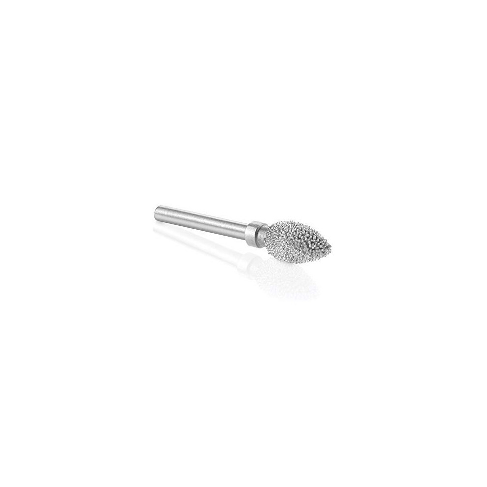 Kutzall Original Flame Rotary Burr, 1?8" Shaft, Coarse - Woodworking Attachment For Dremel, Foredom, Dewalt, Milwaukee. Abrasive Tungsten Carbide, 818050020233