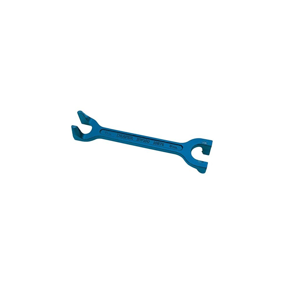 Draper 10876 BSP Basin Wrench, 15mm x 22mm