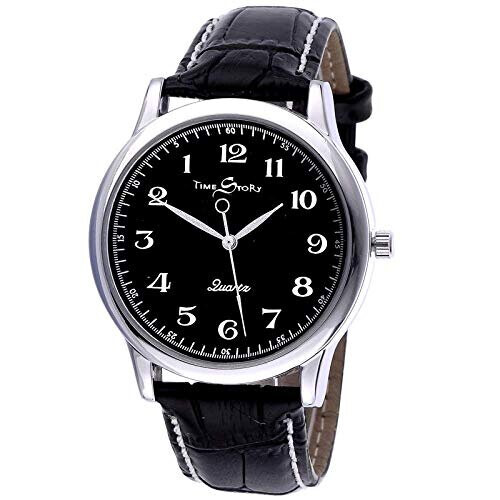 Anti-clockwise Quartz Watch,Counterclockwise Reverse Scales,Leather  Business Waterproof Quartz Watch, Female 1, Antique : Amazon.se: Fashion