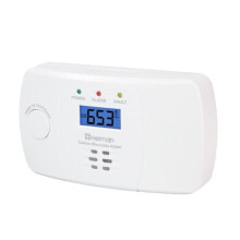 HEIMAN CO Alarm Detector 722ES (723) EN 50291 Certified, Battery-Powered, 10-Year Sensor, 85 dB, Wall-Mount