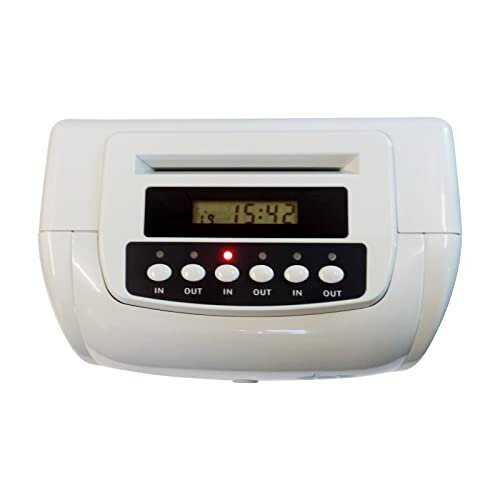 QuickClocks Clocking in Machine time and attendance Recorder Starter Pack Includes Cards and Card Rack 1