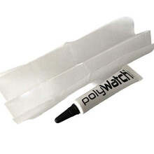 Polywatch Polish Plastic/Acrylic Watch Glasses Repair 5ml with W5 Wipe Cleaner