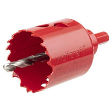 wolfcraft Bi-Metal Hole Saw I 5470000 I For drywall materials, wood, plastics and metals, cutting depth 40 mm