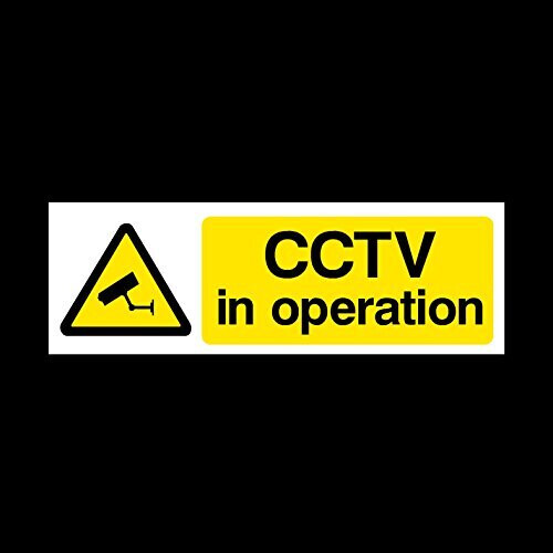 CCTV In Operation Weatherproof Plastic Sign