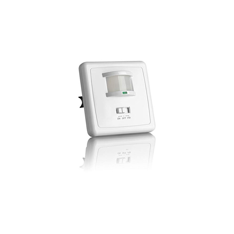 Sebson Pir Sensor Light Switch Indoor, Wall Flush Mounted, Infrared Motion Sensor, Led Suitable, Range Max. 9M/160?, Ip20 4260292958526