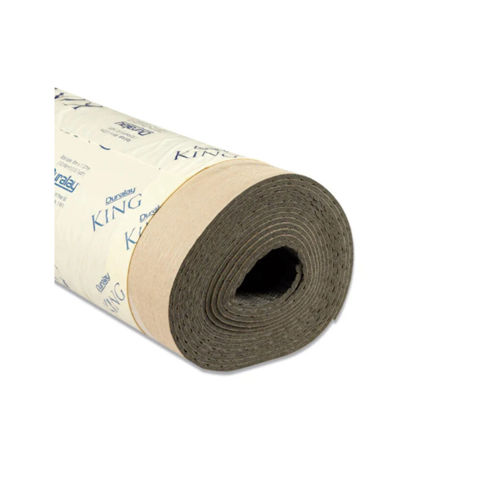 (Half Roll (5.48m2)) TREDAIRE King Sponge Rubber Carpet Underlay 8mm Thick