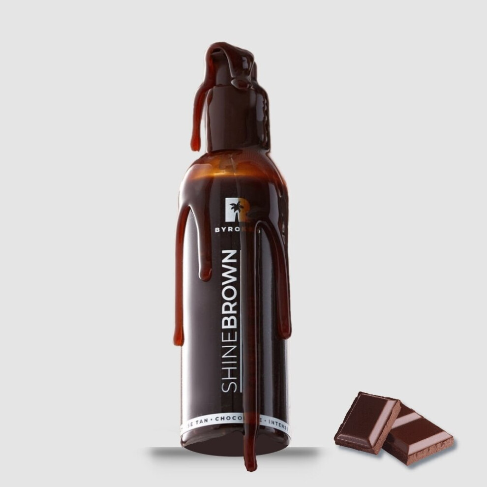 Byrokko Shine Brown Chocolate Tanning Oil 150 Ml Sunbeds & Outdoor Sun