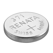 2 X Renata 371 Mercury Free 1.55v Silver Oxide Watch battery(SR920SW)