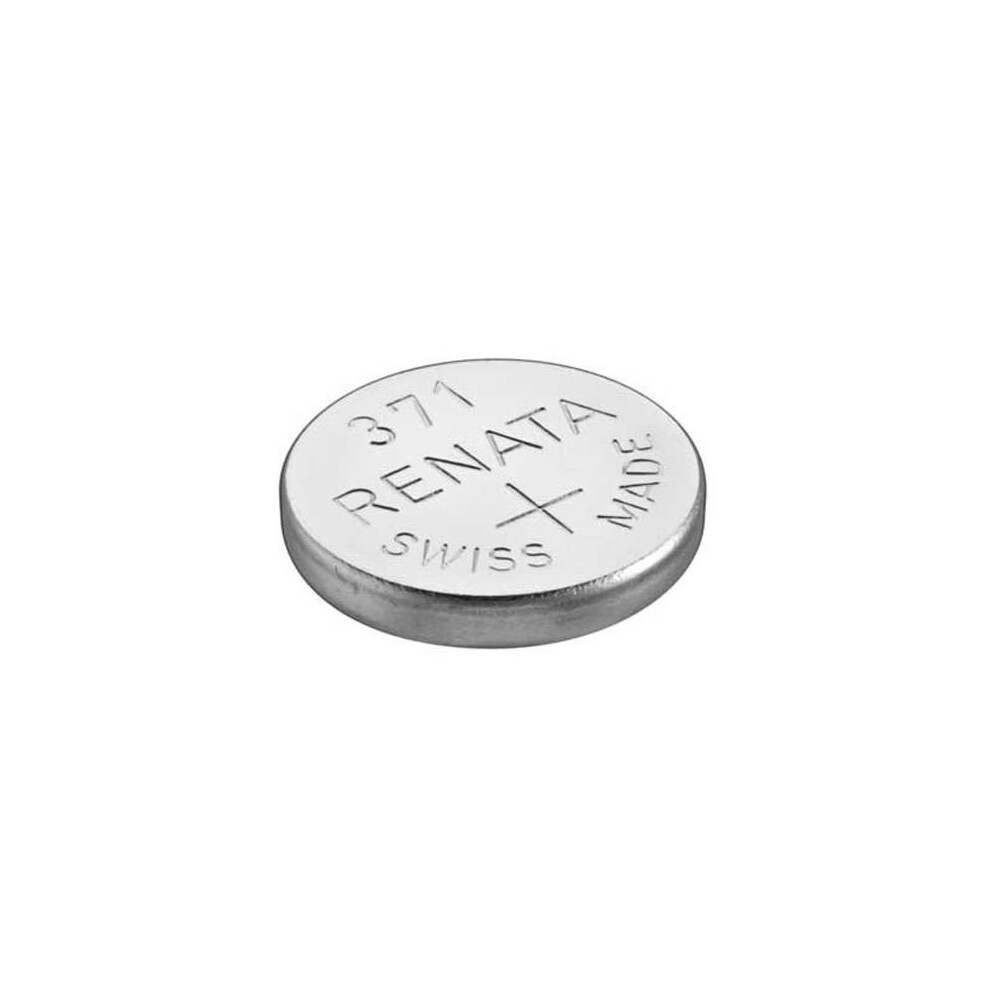 Renata 2 X 371 Mercury Free 1.55V Silver Oxide Watch Battery(Sr920sw)